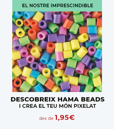 Hama beads Manualitats amb perles - Kinuma